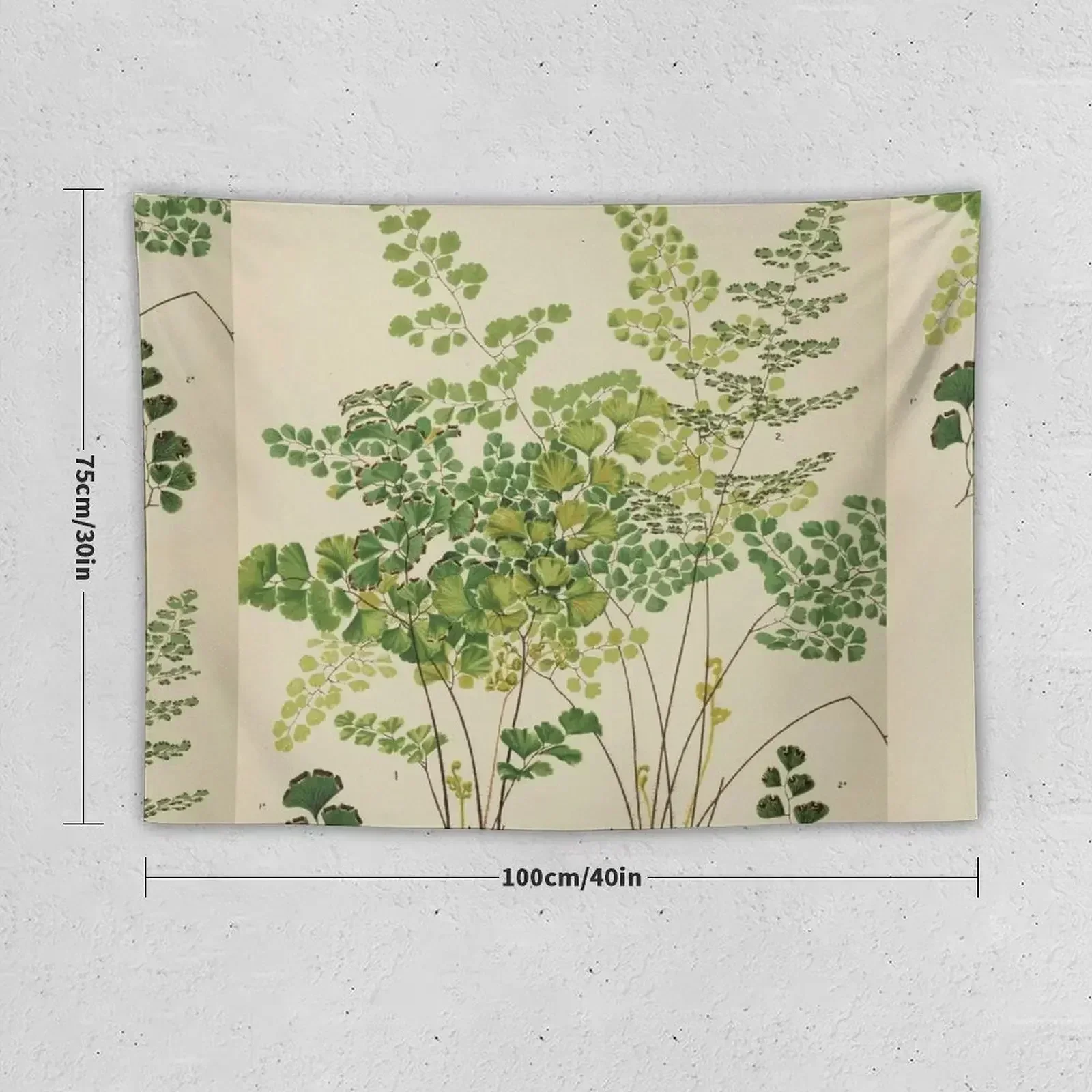 Maidenhair Ferns Tapestry Wall Coverings Wallpaper Wall Decoration Items Tapestry