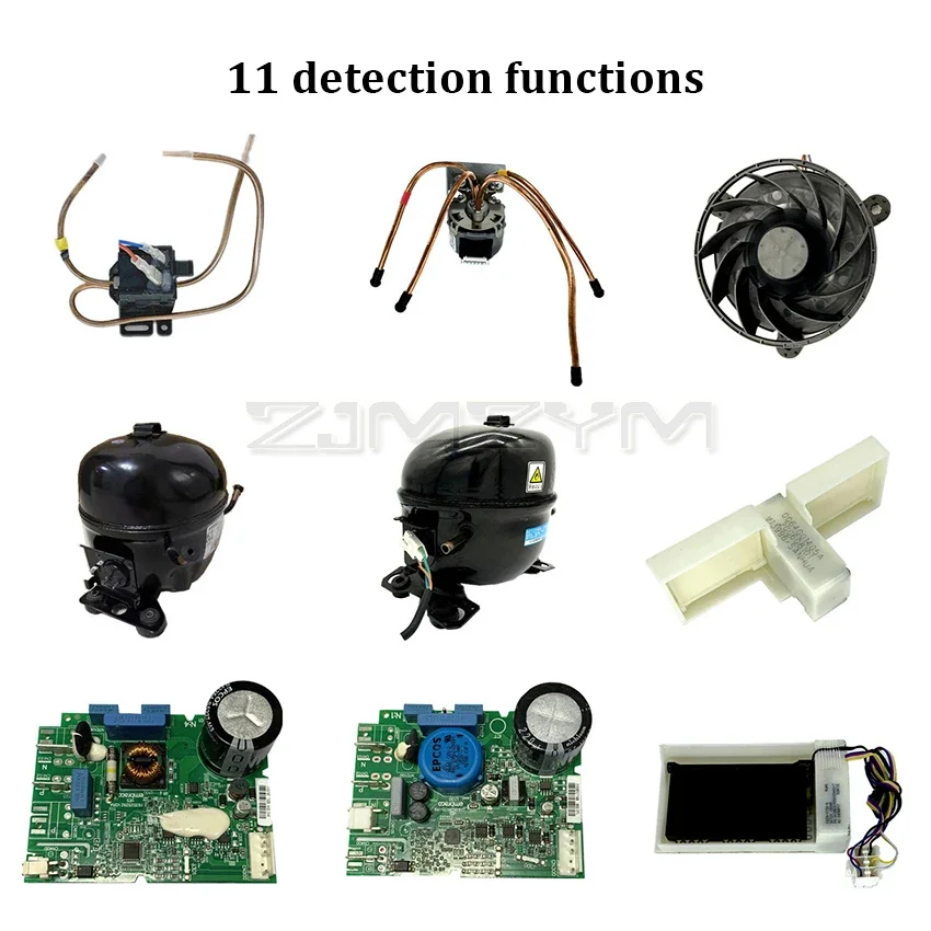 Refrigerator Inverter Board Compressor Solenoid Valve Fan Air Door Electric Valve Tester Fault Tool English Version