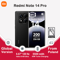 Xiaomi Redmi Note 14 Pro 4G Global version NFC without 45W charger 200MP camera 5500mAh MediaTek Helio G100-Ultra 120Hz