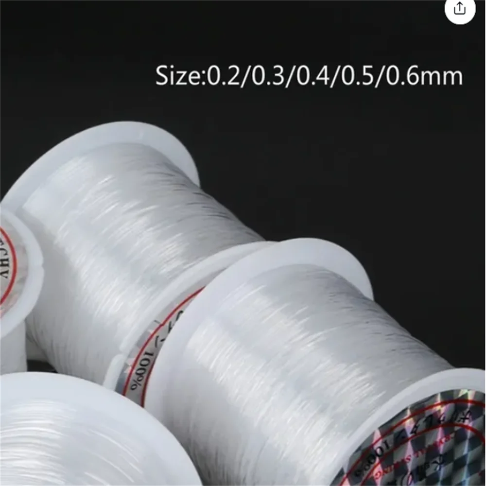 Transparent Invisible Plastic Beading Thread for Bracelet Jewelry Making Diy Accessories