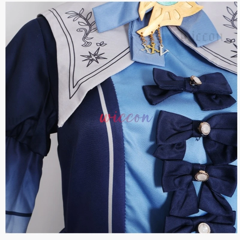 Akiyama Mizuki Cosplay Costume PJSK Purple Dress Halloween Party Outfit For Women