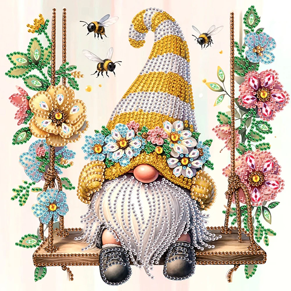 

9pcs 5D DIY Partial Special Shaped Drill Diamond Painting Goblin Art 30x30cm