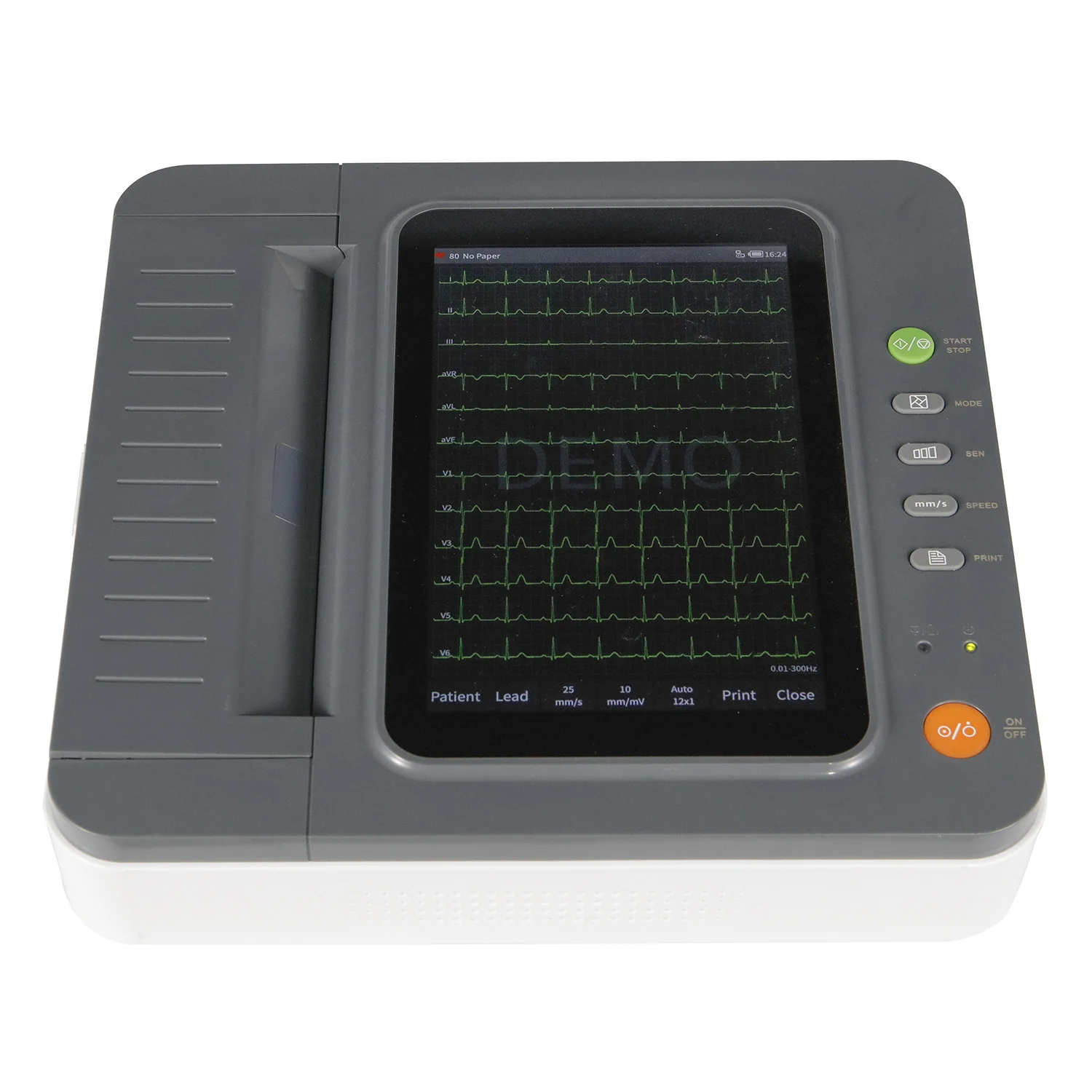 CONTEC Digital 12 Channel/Lead EKG+PC Sync Software WiFi Color HD Display Touch Screen E12 Electrocardiograph ECG Machine CONTE