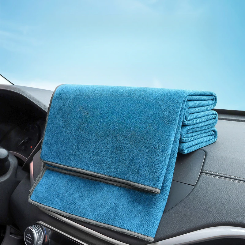 

Large Car Cleaning Cloth Premium Car Wash Towel Absorbent Non-Shedding Car Interior Wiping Towel No Trace Special Towel Thickene