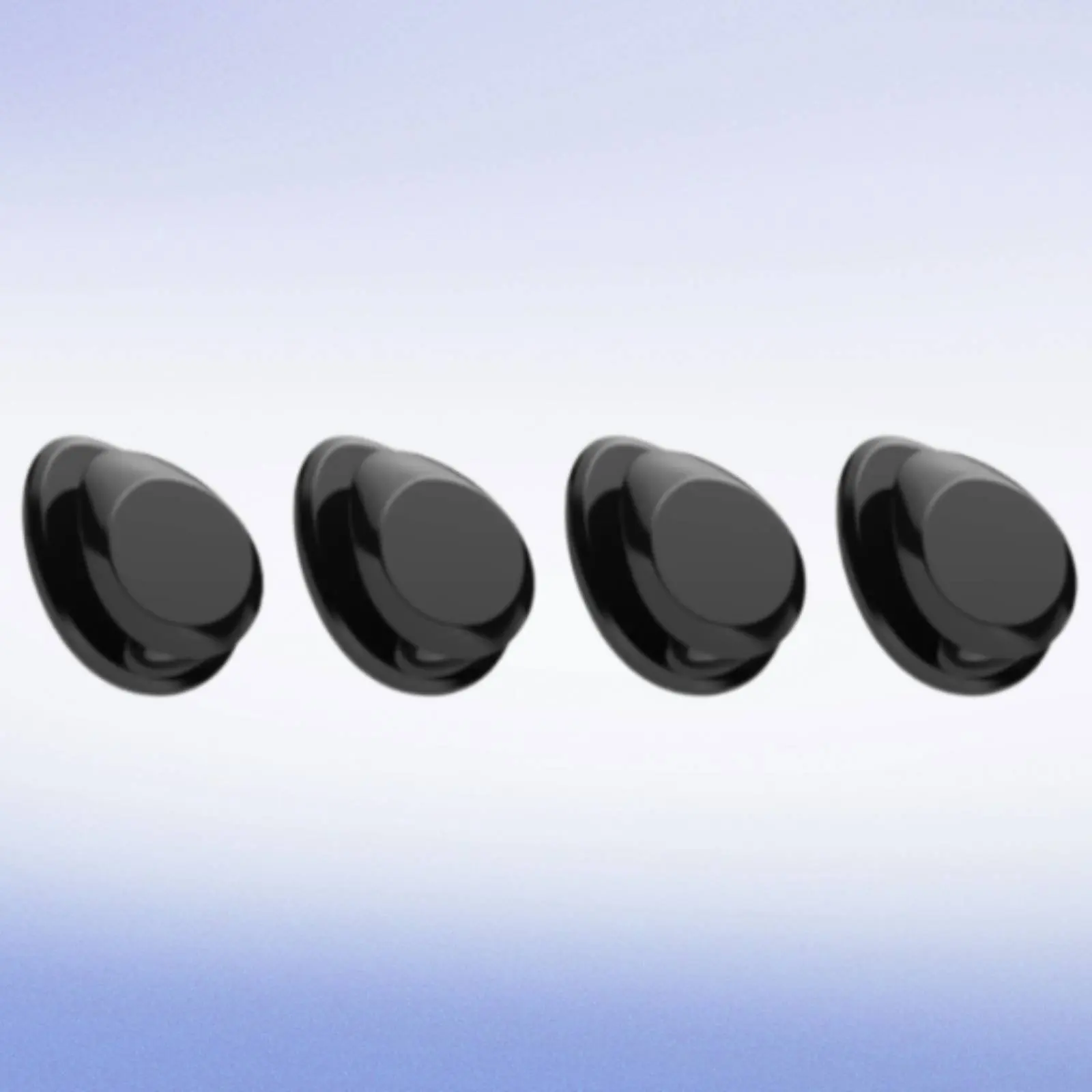 4 Pieces Mini Car Hook Easy to Use Car Interior Hanging Holder Self-Adhesive-Adhesive Dashboard Hook Long-Lasting ABS Plastic