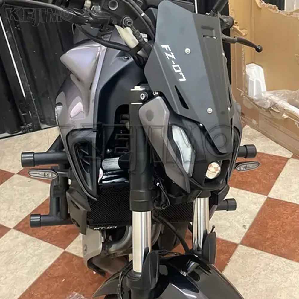 

For YAMAHA MT07 FZ07 2021 2022 2023 2024 2025 Motorcycle Windshield FZ-07 MT 07 Parabris FZ 07 Windscreen Accessorie MT-07 FZ-07