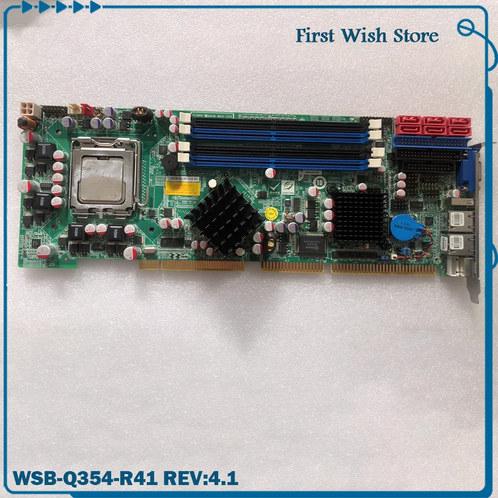 For IEI industrial motherboard Dual net-work port WSB-Q354 WSB-Q354-R41 REV:4.1