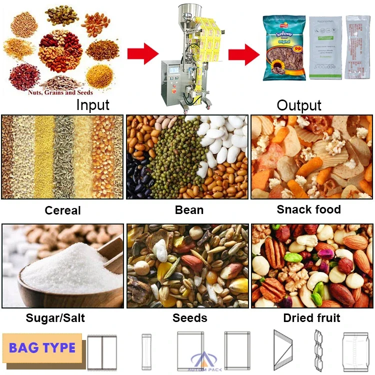 Автомобильная цена по прейскуранту завода-изготовителя, сушеные фрукты, орехи кешью, оптовая продажа, изготовление пакетов, машина для упаковки травяных продуктов питания, рисовое зерно
