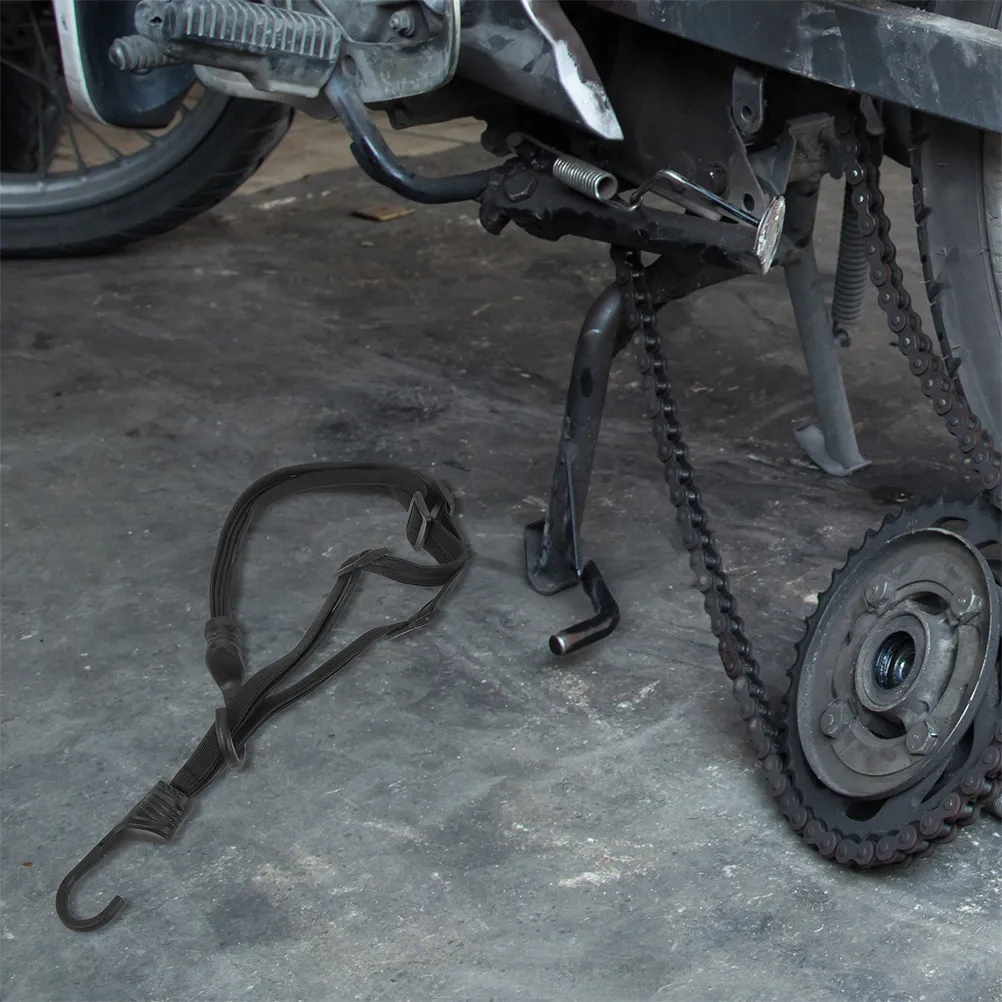 

2Pcs Motorcycle Elastic Strap Rope Adjustable Bungee Cord Secure Luggage Cargo Binding Bandage with Hooks Motorcycle