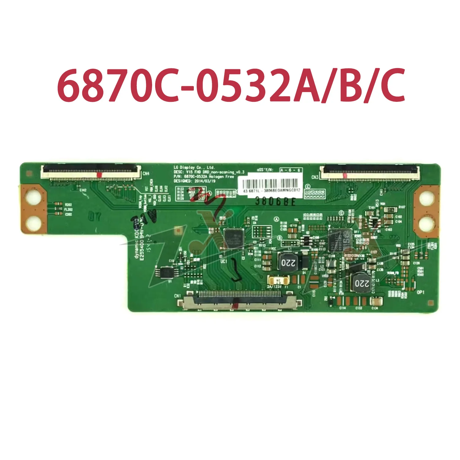 

6870C-0532A 6870C-0532B 6870C-0532C Original in Stock 43/49/55Inch LCD TV Logic Board 6870C-0532A/B/C