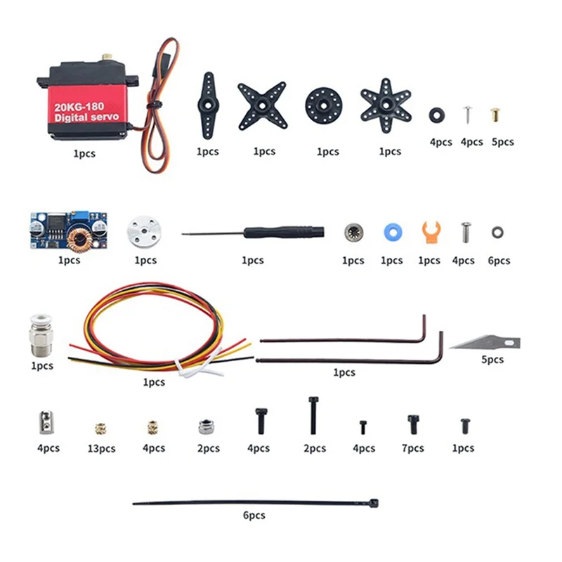 Compatto per ERCF V2 Encoder chiuso Kit taglierina per filamenti ERCF per ERCF V2.0 Voron 2.4 Trident con servo