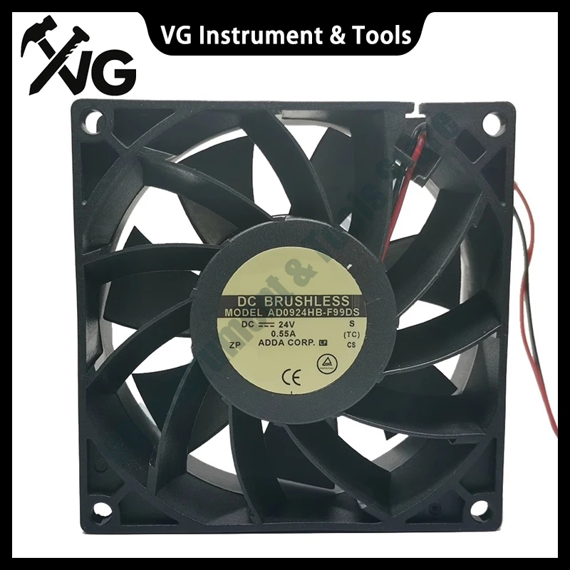 New For original for ADDA fan AD0924HB-F99DS 9038 9CM 24V 0.55A frequency converter cooling fan