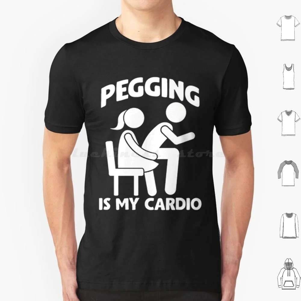 Camiseta Pegging Is My Cardio para hombres, mujeres y niños, Top femenino 6xl, encanto peiging My Cardio Dominatrix Crop