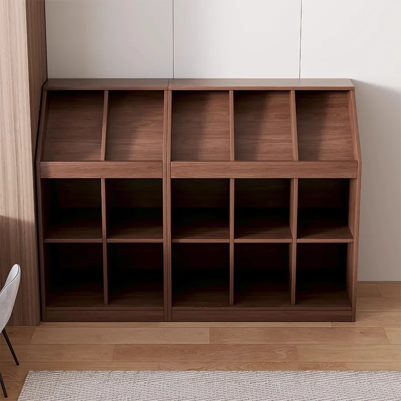 Bookshelf Shelf Floor-to-ceiling low bookcase Combination lattice cabinet Storage cabinet Household integrated display storage c