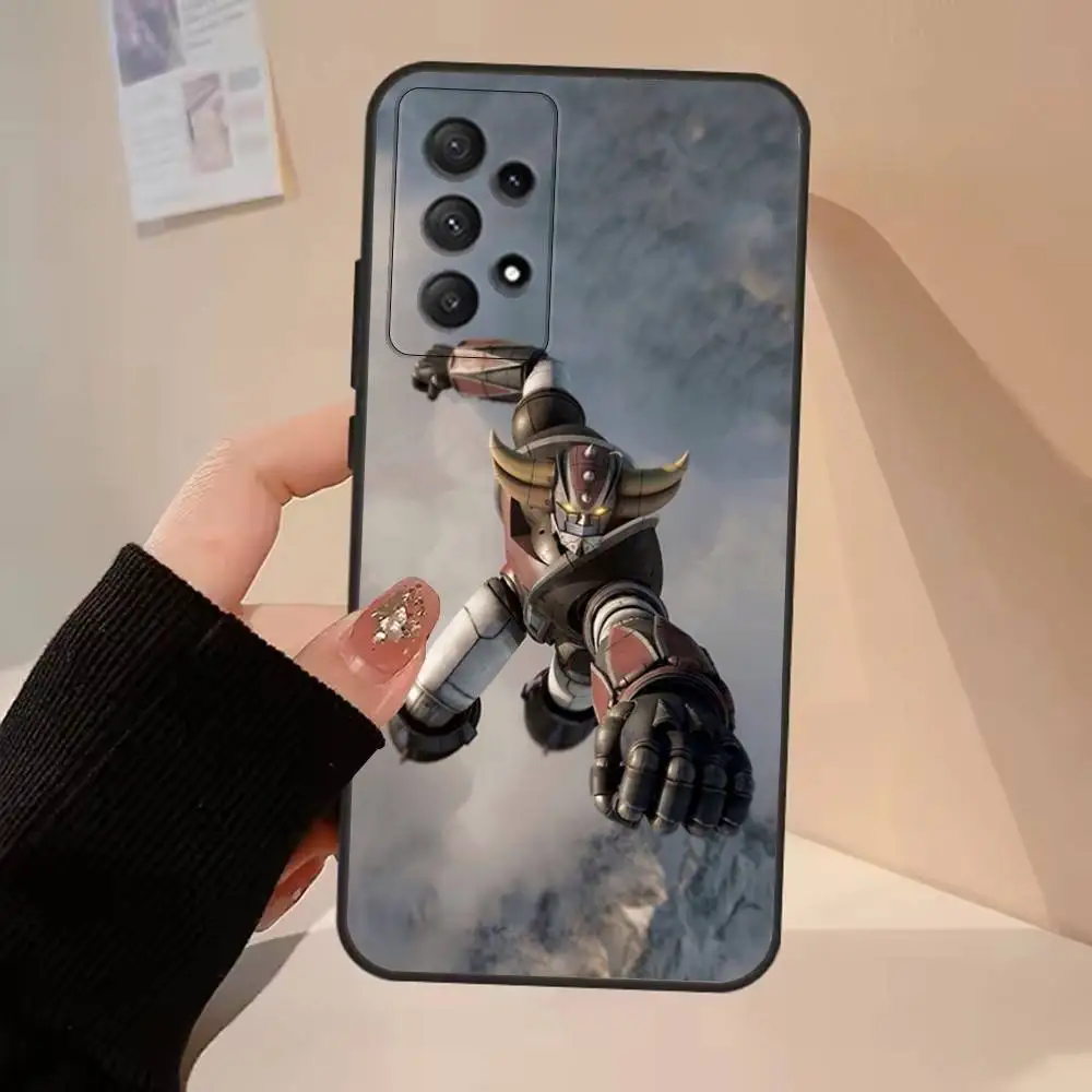 Coque de téléphone UFO r-robot cool g-ororak, étui noir souple pour Samsung Galaxy A73,31,32,72,22,53,52,71,41,5G, note,J7,8,9