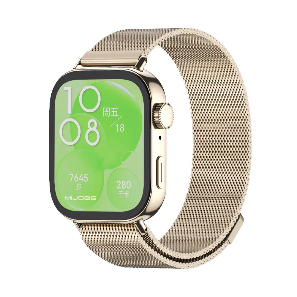 Металлический ремешок для часов Huawei Watch Fit 4 Pro 4 3 Ремешок для часов Huawei Fit 3, браслет из нержавеющей стали для Huawei fit 4 Pro, ремешок на запястье