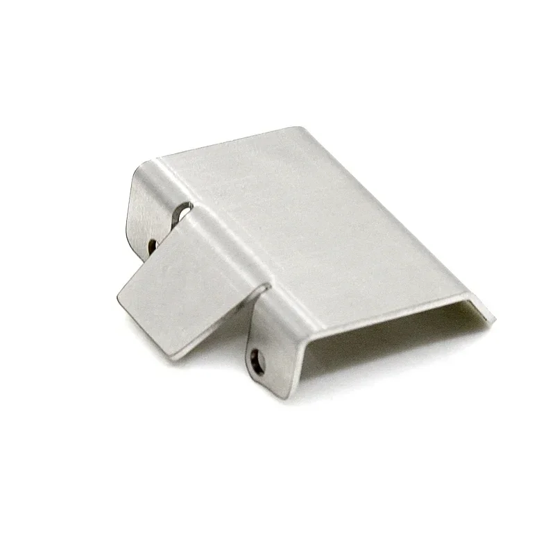 Plaque de protection blindée de châssis en acier inoxydable, protecteur de fond en métal pour AXIAL SCX10 lll AX103007 RC, pièces de mise à niveau de voiture sur chenilles