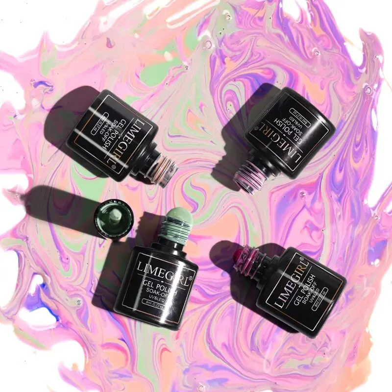 مجموعة طلاء أظافر جل من الأكريليك مع مجفف مصباح الأشعة فوق البنفسجية ، ورنيش شبه دائم ، مجموعة أدوات تزيين الأظافر الاحترافية ، مجموعة مانيكير