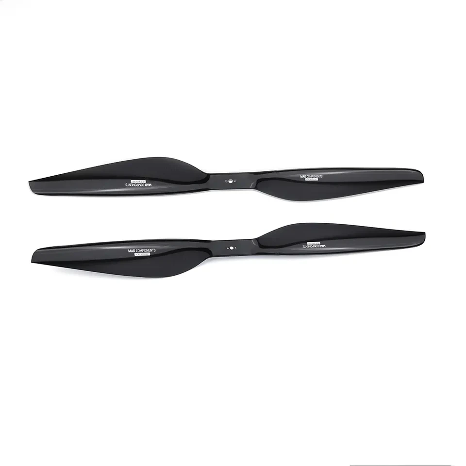 FLUXER Glossy 40x13.1 Inch Carbon Fiber Propeller Shine for Big Remote Control Drone Helicopter Fixed Wing Aircraft Lidar Mapper