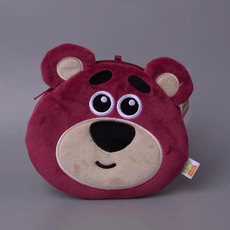 Kawaii Disney Toy Story Lotso Buzz Lightyear Alien Plush Woody Coin Purse Wallet Birthday Gifts Peripheral for Boys and Girls