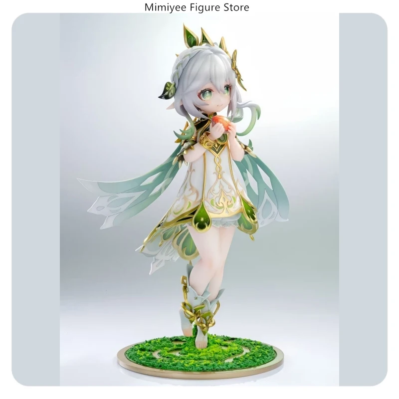 Genshin Impact Nahida Lesser Lord Kusanali 21cm Standing Pose Anime Figure Model Statue Desktop Decoration Gift
