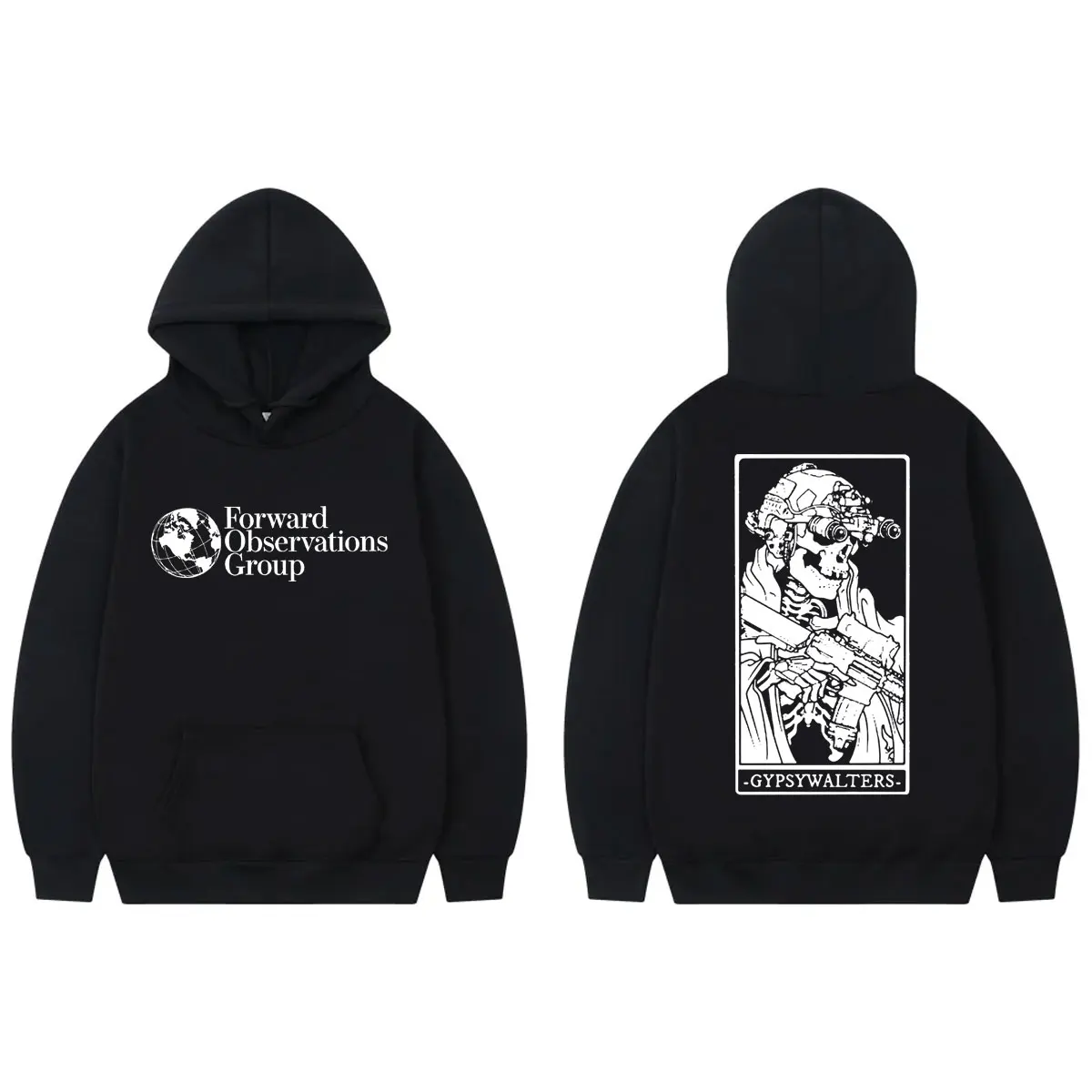 

Forward Observations Group Hoodie High Quality Fashion Oversized Pullovers Men Women Gothic Vintage Hooded Sweatshirt Streetwear