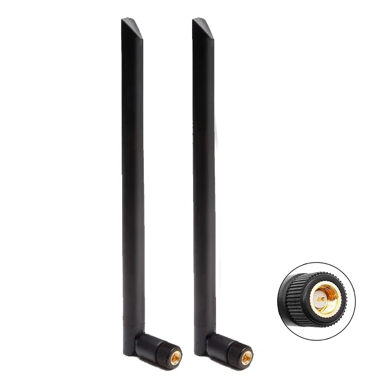 2 stuks 10dbi 868 MHz 915 MHz LoRa Antenne SMA Mannelijke Connector GSM IOT Antenne 15 cm RP-SMA/u.FL Pigtail Kabel