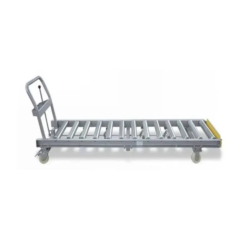 Ergonomic Movable Roller Cart With Push Handle For Restaurant Manufacturing Plant Warehouse Logistics Work New Design Heavy