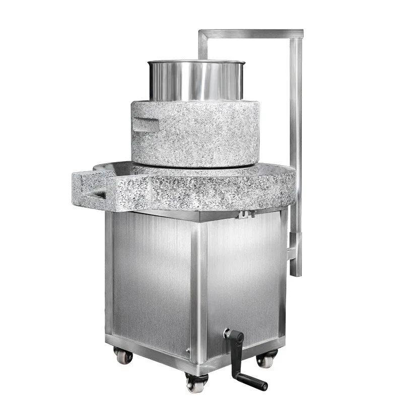 

Stone grinder Electric commercial cloud floating rice flour machine Rice milk Soy milk Tofu brain Lifting automatic pulp grinder