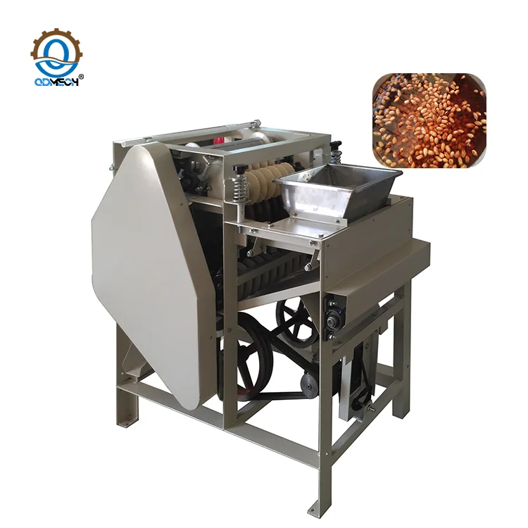 Food Grade Wet Peeling Machine High Efficiency Almond Skin Remover Peanut Peeler for Roasted Nut Factory