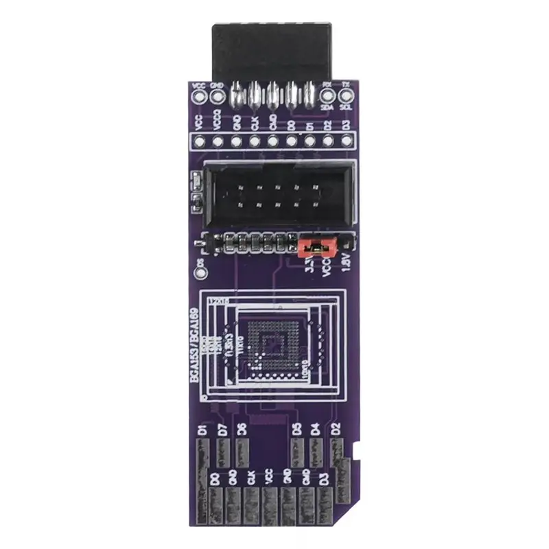 CABE-BGA153/169 Simple Reading And Writing Board SD-EMMC 8Bit 1.8V RT809H-ISP Detachable Flywire Adapter Board