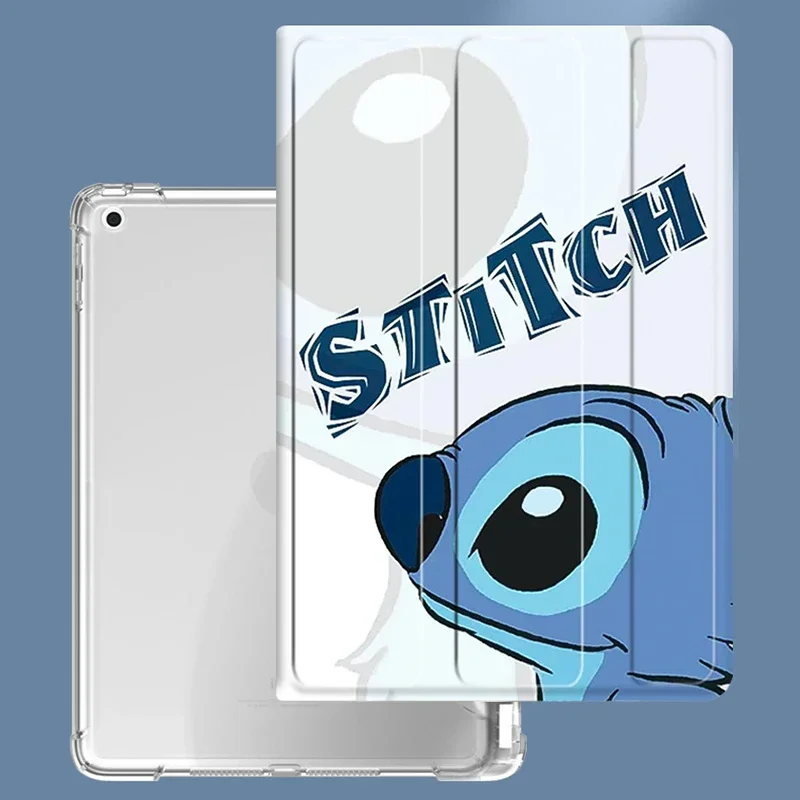 

Cartoon Cute Stitch Ipad 10th Generation Case Tablet for 10.2inch 7th/ 8th/9th Air 4 5 10.9 Mini 4/5/6 IPad Protective Cover