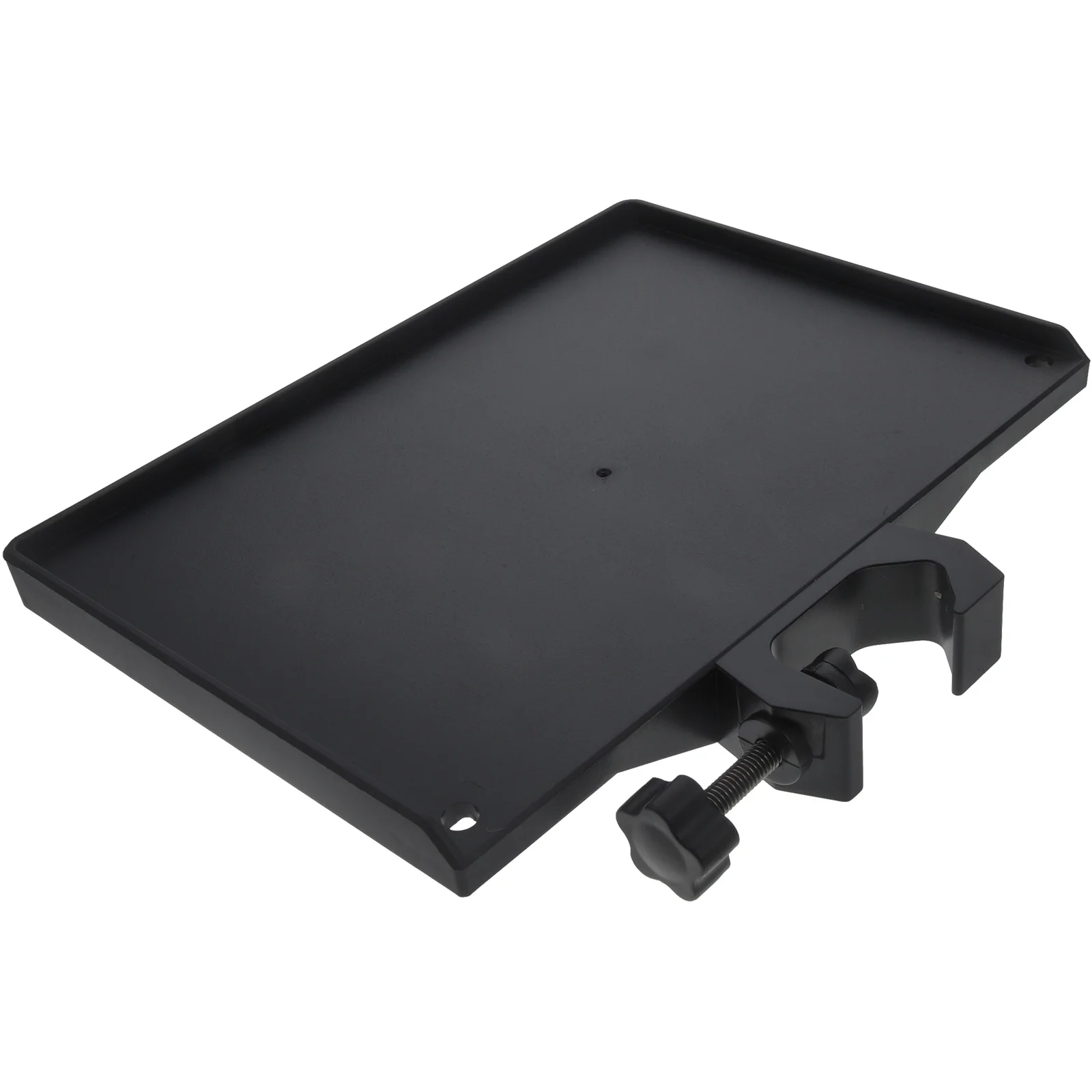 Sound Card Tray for Instrument Stand Shelf Speaker Mic Clip Holder Microphone Clamp-On Rack Easel