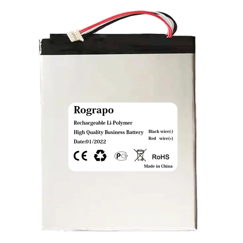 New 3.7V 6000mAh PC Battery For iGET SMART L206 206 Tablet 5 Wire Plug