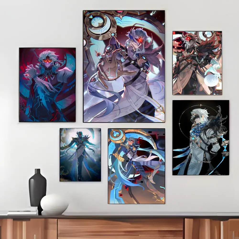 Dark Gothic D-Dottore Poster Pegatina artistica HD autoadhesiva impermeable para salon dormitorio