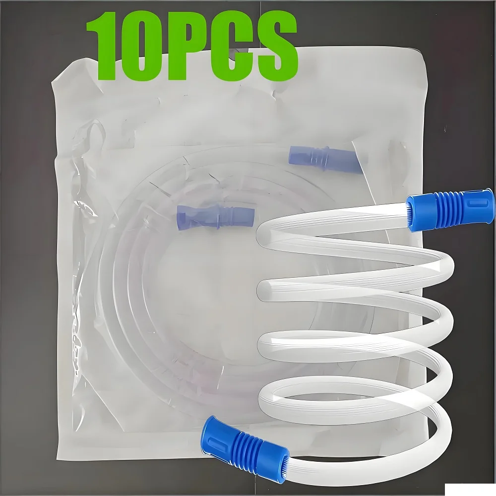 

10Pcs 2Meter Long Portable Suction Machine Tube for Home Use Vacuum Suction Collection Hoses - Durable Cleaning Accessory