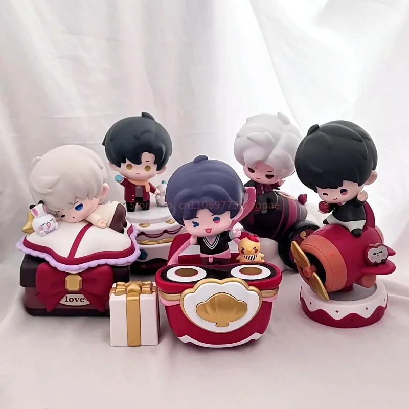 

In Stock Official Qinche Shen Xinghui Xia Yizhou Qiyu Lishen Cute Q Version Anime Figure Model Desktop Decoration Collection Toy