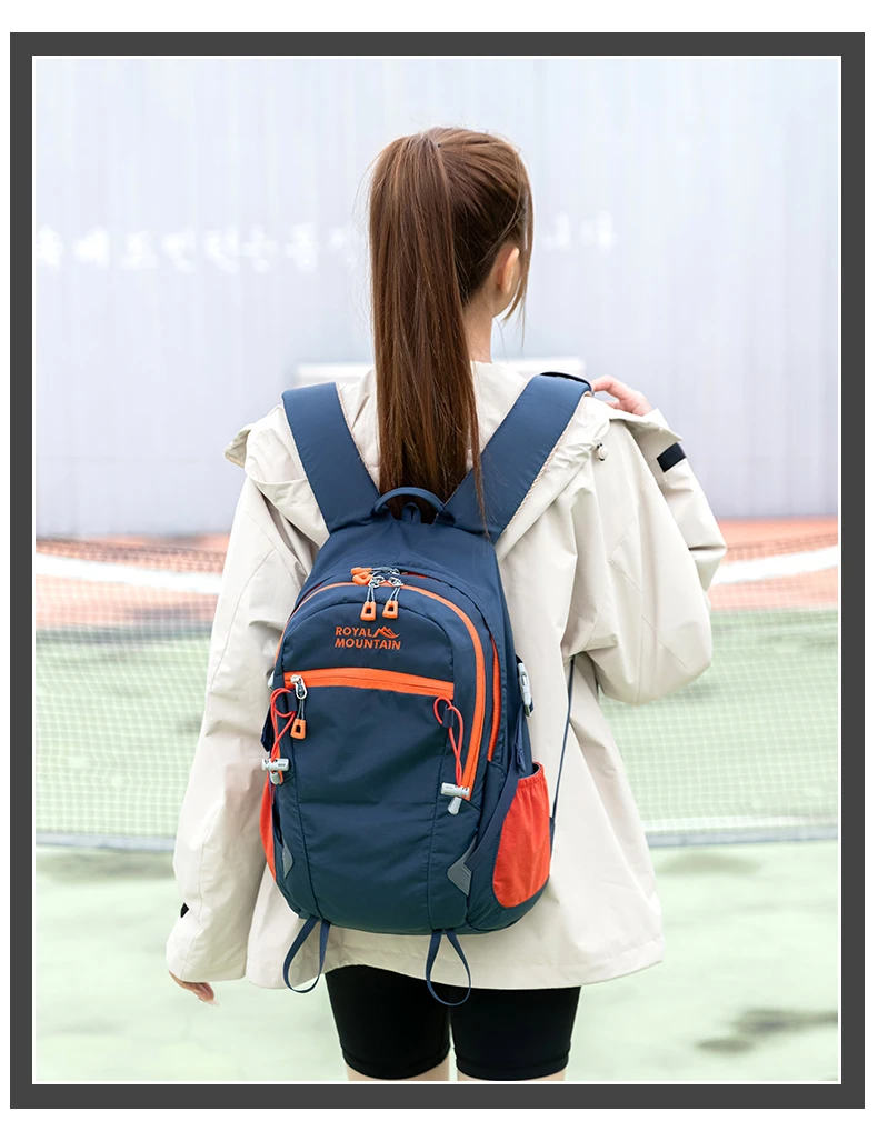 20L & 30L Auswahl Leichtgewichtiger Freizeitrucksack Unisex-Design mit Regenschutz Wasserabweisendes Gewebe Laptopfach – Detail 15