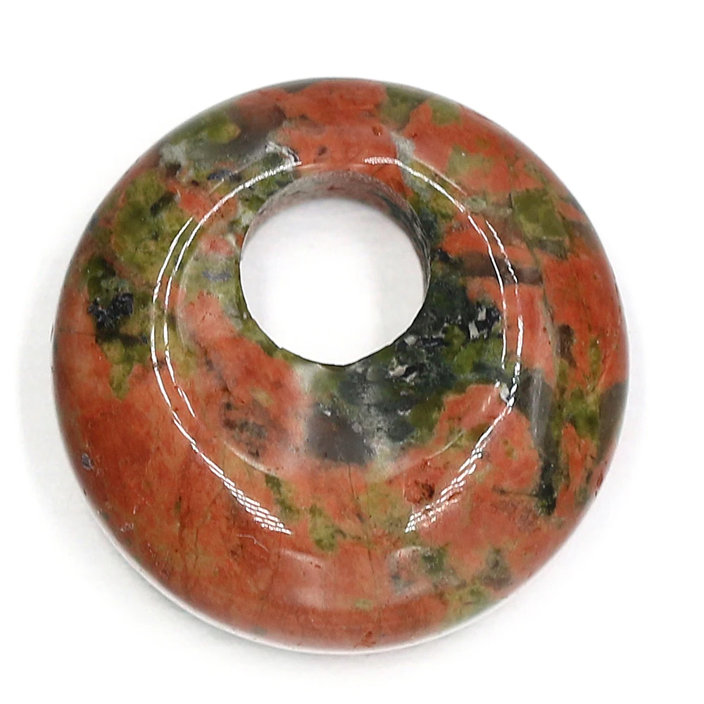 Natural Stone Green Aventurine Agate Amethyst Opal Large Hole Beads DIY for Making Jewelry Accessories Gift 18mm Hole 5.5mm