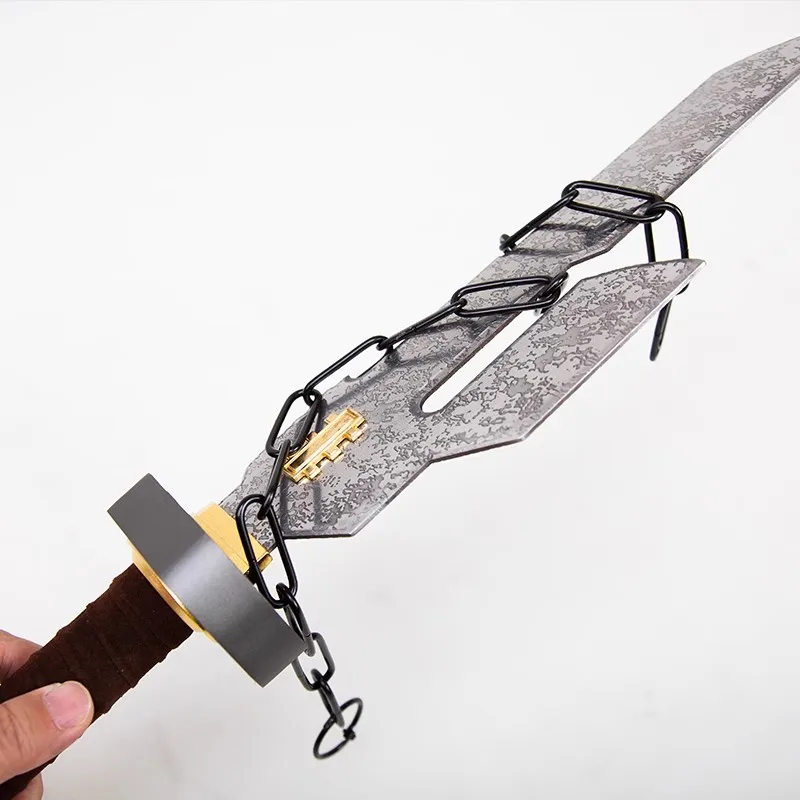 45cm Metal Fushiguro Toji Sword Knife Jujutsu Kaisen Cosplay Prop Steel Toji Sabre Real Size Japanese Katana Kid Toy Anime Gift