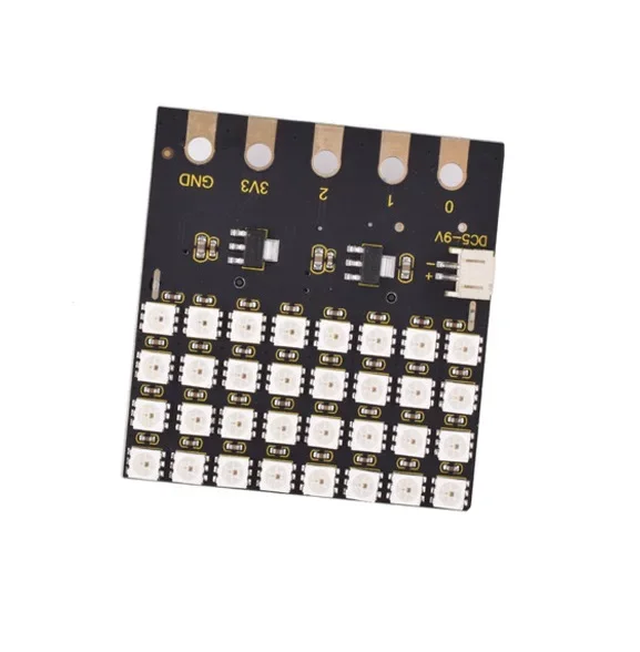 Escudo de pantalla de matriz de puntos LED RGB para BBC Microbit, SK6812, nuevo