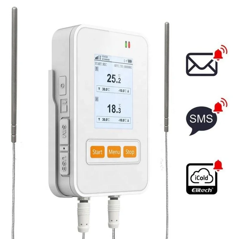 Elitech RCW-360 Plus Real Time Monitoring Temperature and Humidity Data Logger Recorder With 4G&WIFI