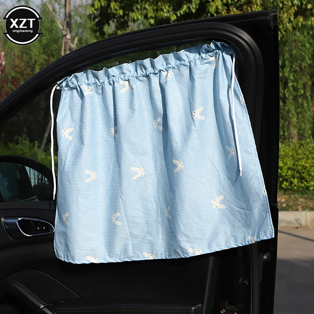 Saugnapf Vorhang Im Auto Fenster Sonnenschutz Abdeckung Cartoon Universal Seite Fenster Sonnenschirm UV Schutz Für Kind Baby Kinder – Detail 7