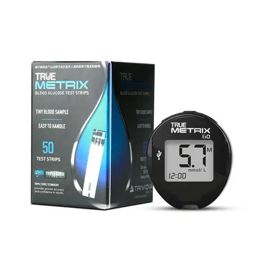 Sincare True Metrix Precision Alloy Blood Glucose Test Paper For Home Use