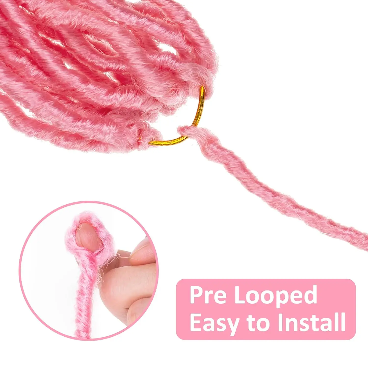 36-дюймовые искусственные локоны, вязанные крючком волосы для чернокожих женщин, мягкие локоны, вязанные крючком волосы для бабочек, вьющиеся, волнистые, синтетические локоны богини