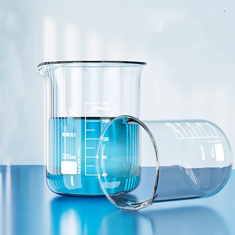 

Glass beaker 50 100 150 250 500 800 1000 2000 3000 5000ml scale cup chemical equipment laboratory glassware
