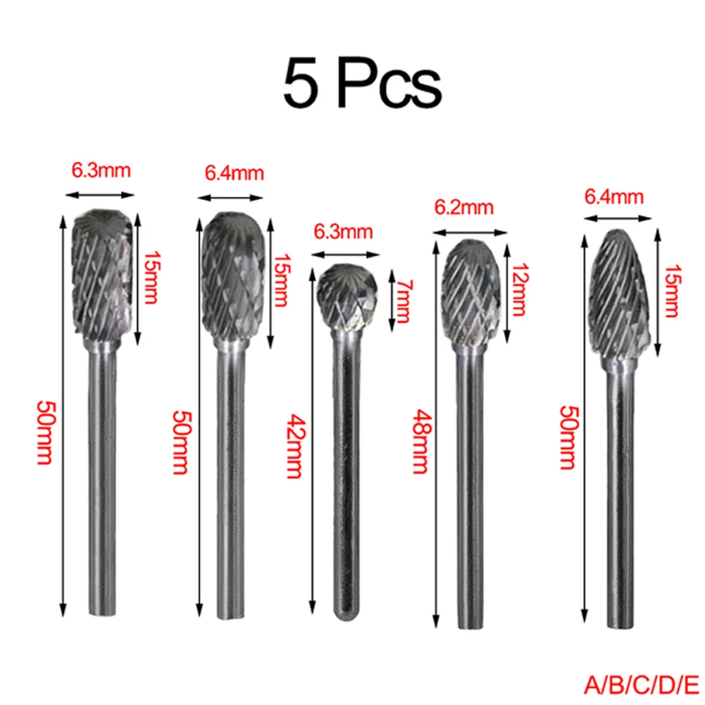 

Rotary Grinder Drill Bits 3*6mm 3mm Cutting Edge Head Cylindrical Grinding Head Engraving Hobbing Knives For Metal Wood Carving
