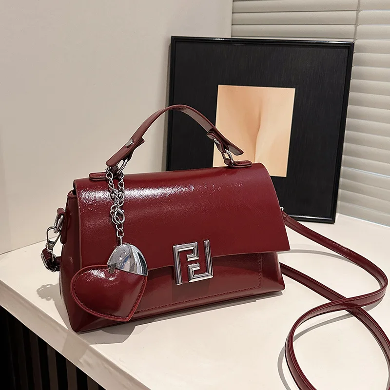 

New Korean Style Small Square Crossbody Bag, Fashion Casual Elegant Shoulder Purse, Versatile Women's Handbag
