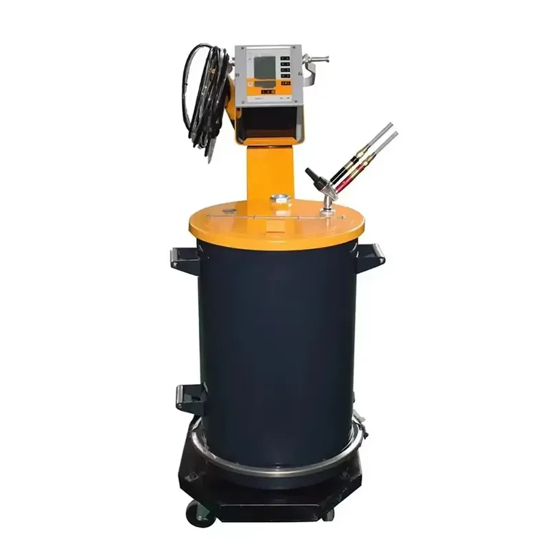 Professional Electrostatic Metal Coating Machine Adjustable Flow Spray Gun for Steel Substrates Main Motors Fast Delivery