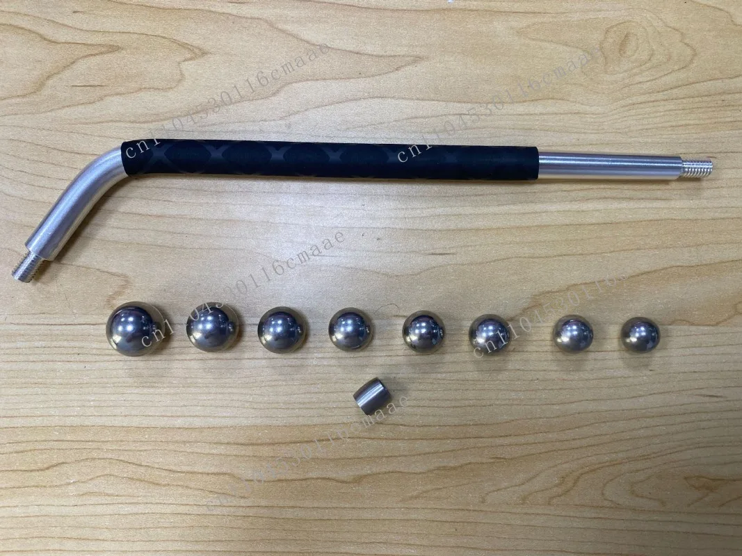Wind Music Sheet Metal Repair Tool 8 Metal Balls + 1 Metal Barrel Ball + Long Rod) Saxophone Clarinet